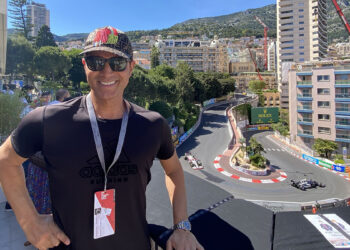 Claudio Rotunno sul tornante Fairmont Hairpin a Montecarlo