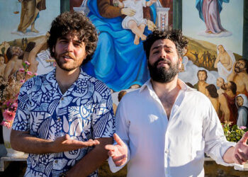 A sx Roberto Colella a dx Tommaso Primo. ? Ena Serra