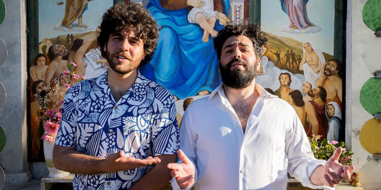 A sx Roberto Colella a dx Tommaso Primo. ? Ena Serra