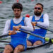 Stefano Oppo e Pietro Ruta durante la semifinale. ?A. Carbonara | Canottaggio.org