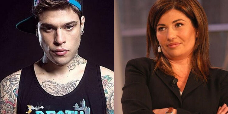 Fedez e la vicedirettrice di Rai3 Ilaria Capitani