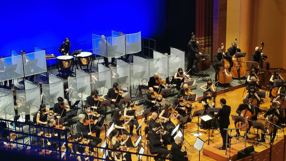 Orchestra Sinfonica del Conservatorio Canepa diretta da Andrea Raffanini