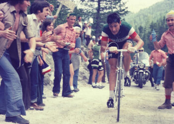 1976, Moser al Giro, Vajolet. 📷 Mosna