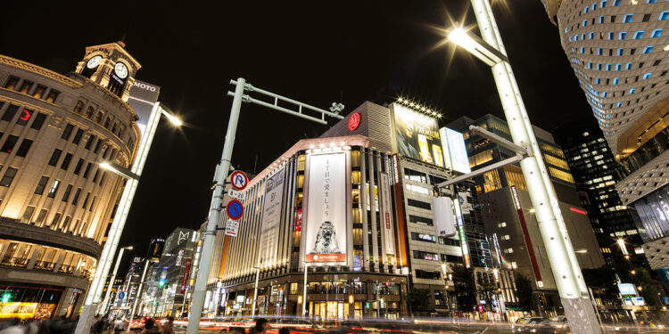 Tokyo, Ginza. ©TCVB