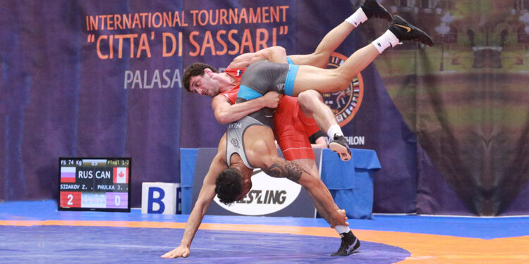 Sidakov Zaurbek in azione. ? Gianni Solinas