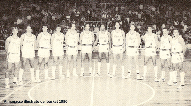 Il roster della Banca Popolare Sassari nel 1989-90, Serie A2