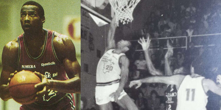 Floyd Allen con la maglia della Dinamo Sassari