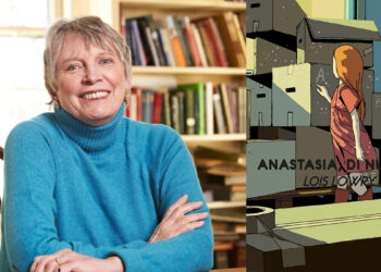 Lois Lowry nella sua casa di Cambridge