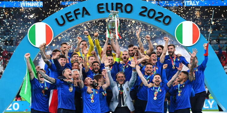UEFA Euro 2020: Nazionale Italiana vittoriosa @ Wembley 11 luglio 2021. ? Claudio Villa/Getty Images