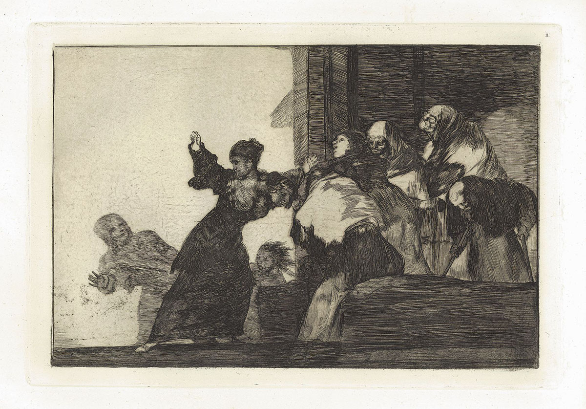 Francisco Goya, “Disparate pobre”, 1815