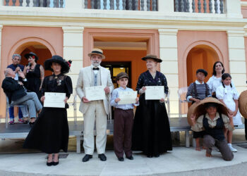 I vincitori del contest cosplay ispirato al romanzo “I delitti della salina” di Francesco Abate. ? Giuseppe Ungari