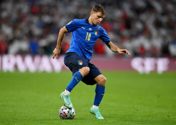 UEFA Euro 2020: Nicolo Barella. Italia vs Inghilterra @ Wembley 11 luglio 2021. ? Claudio Villa/Getty Images