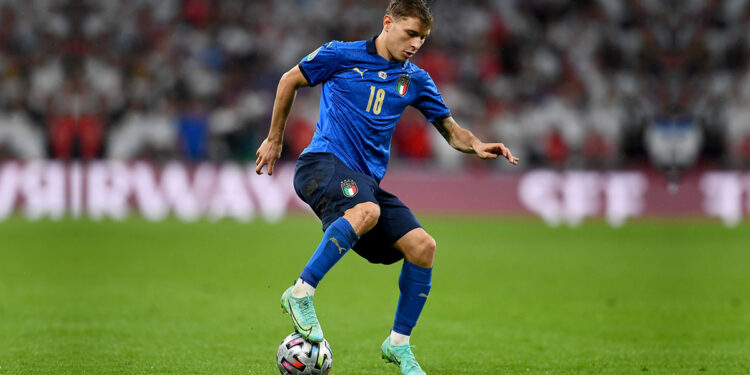 UEFA Euro 2020: Nicolo Barella. Italia vs Inghilterra @ Wembley 11 luglio 2021. ? Claudio Villa/Getty Images