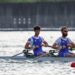 Stefano Oppo in coppia con Pietro Ruta ai Giochi Olimpici di Tokyo. ? Canottaggio.org