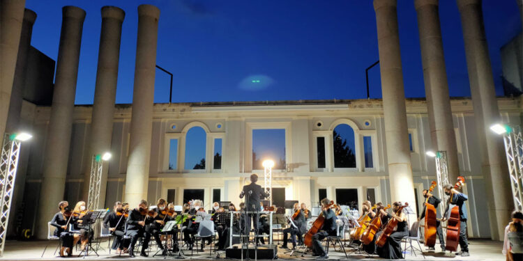 L’orchestra sinfonica del Conservatorio Luigi Canepa di Sassari a Porto rotondo