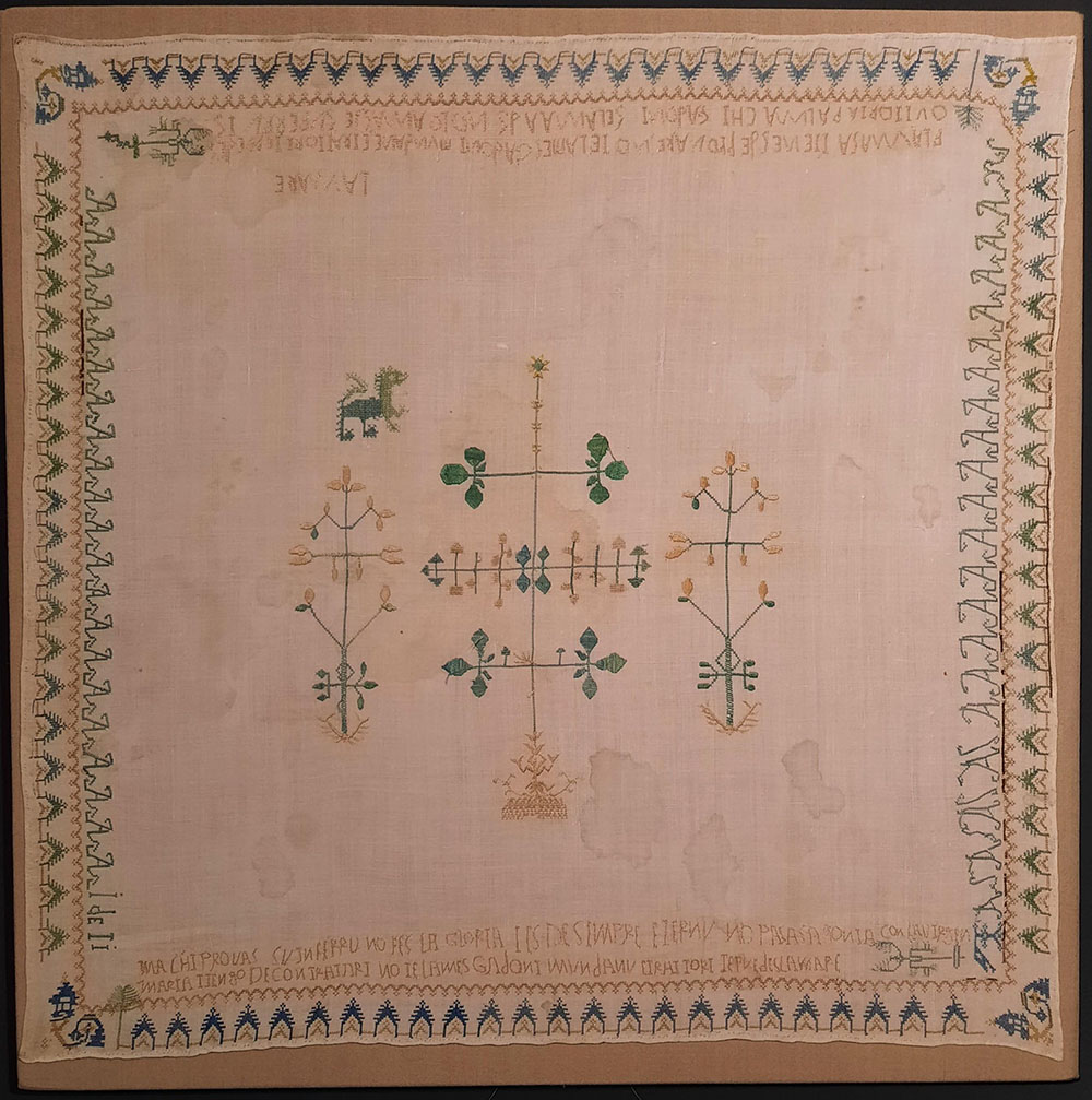 La tovaglietta di lino definita della “maledizione”