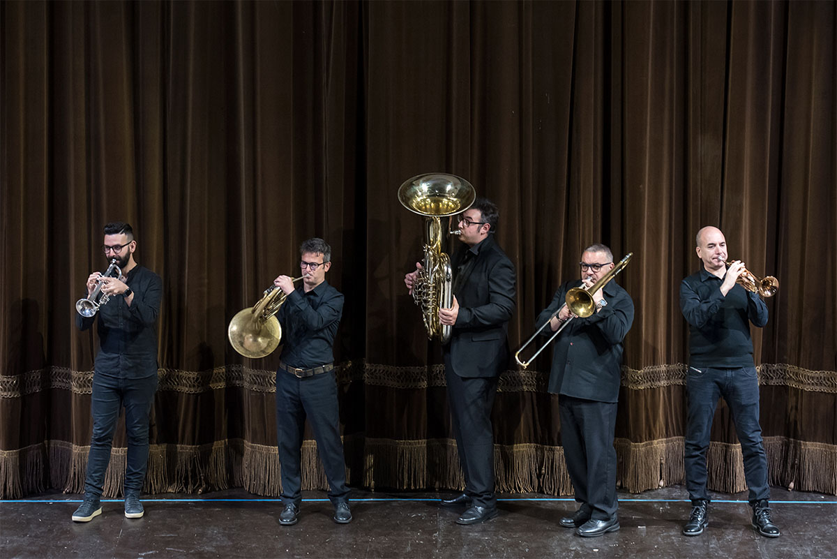 Blue Note Brass Quintet. ? Michela Leo