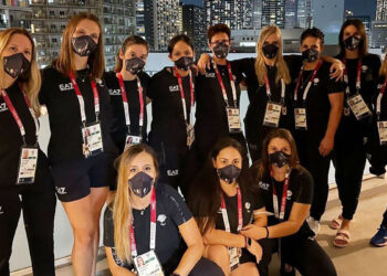 Le ragazze della nazionale italiana Sitting Volley