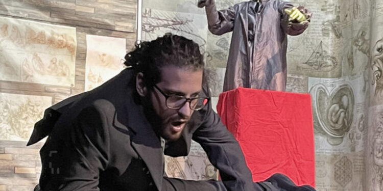 "Quel genio di Leonardo" di Akroama Teatro