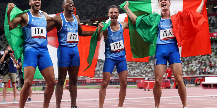 Olimpiadi Tokyo 2020 - Staffetta 4x100 maschile ? Giancarlo Colombo/FIDAL