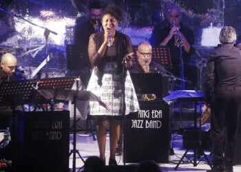 Swing Era Jazz Band + Denise Gueye. 📸 G. Palitta