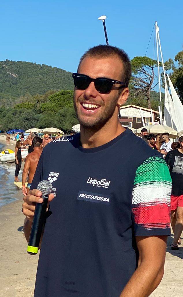 Gregorio Paltrinieri al Freedom in Water 2021