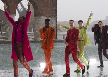 Alessandro Chessa D&G Sfilata Alta Sartoria Venezia 2021