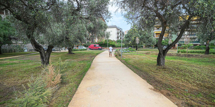 Cagliari Quartiere del Sole area verde