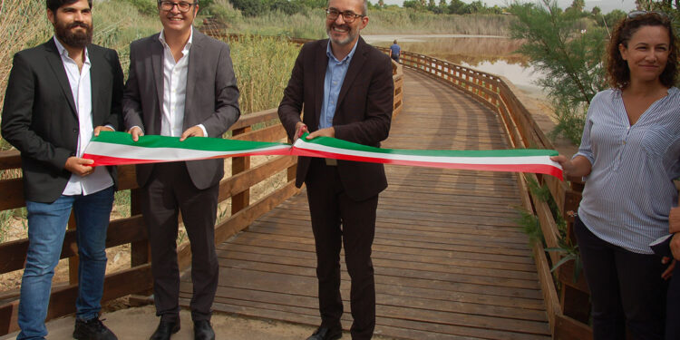 Cagliari inaugurazione Ponte Terramaini