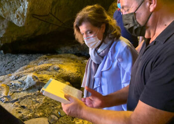 Maria Elisabetta Alberti Casellati alla Grotta di Nettuno