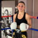 Elisabetta Scanu, giovane atleta del Tarantini Fight club di Sassari