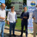 Il sindaco Truzzu, l'assessore allo sport Floris e gli organizzatori