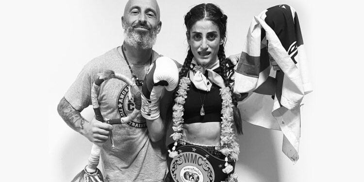 Jessica Meloni con Angelo Tarantini