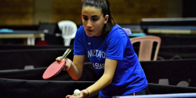 Laura Pinna della Tennistavolo Sassari