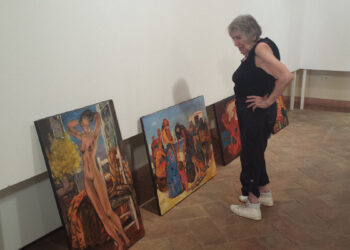 Liliana Cano nel suo studio sassarese. ? S&H Magazine