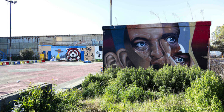 Monserrato "Panda Mural Project"