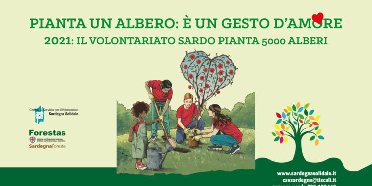 Pianta un albero di Sardegna Solidale