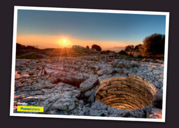 Poste Italiane cartolina Serri