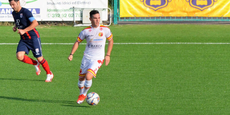 Simone Ravot, giocatore dell'Atletico Uri