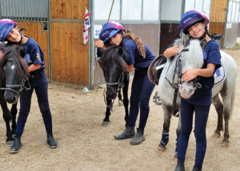 Viola, Noemi e Giada alle Ponyadi di Arezzo