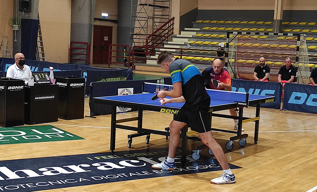 2° Trofeo Città dei Candelieri-XV Memorial Stefano Ganau e Sergio Visioli: semifinale Francesco Palmieri-Max Kuznetsov