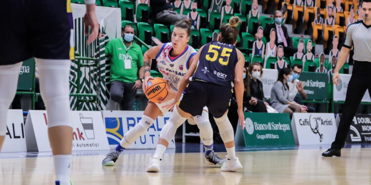 Maggie Lucas. 📷 Federica Senes | Dinamo Basket