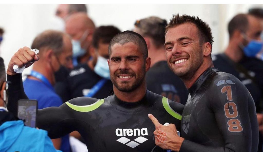 Gregorio Paltrinieri e Dario Verani