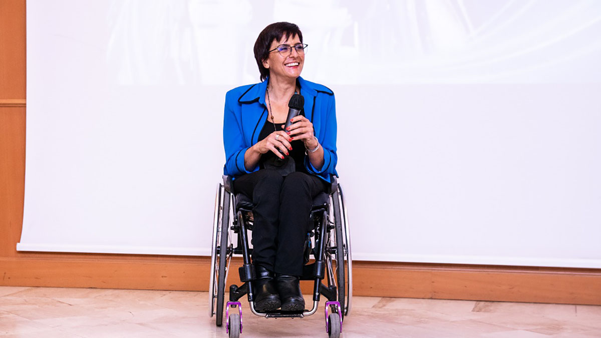 La presidente CIP Sardegna Cristina Sanna 📷 Lorenzo Luciani