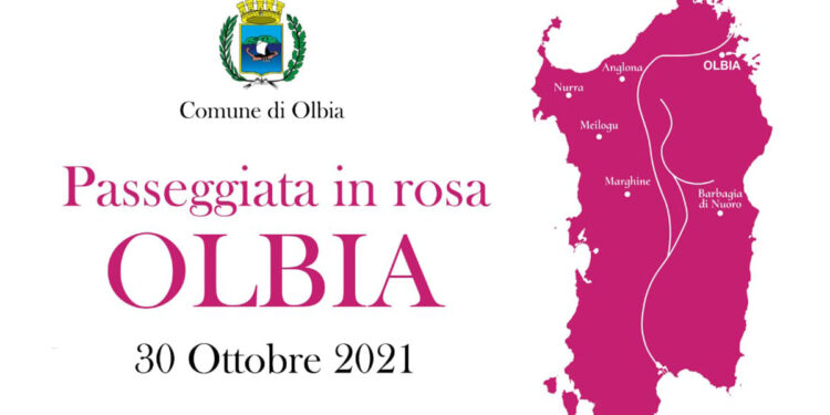 Olbia passeggiata in rosa 30.10.21