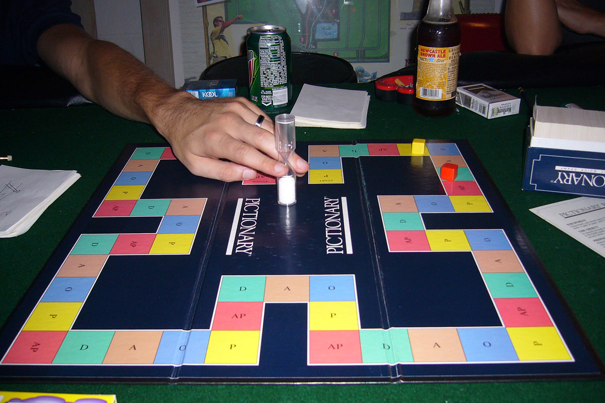 Pictionary. ? Clayton Parker