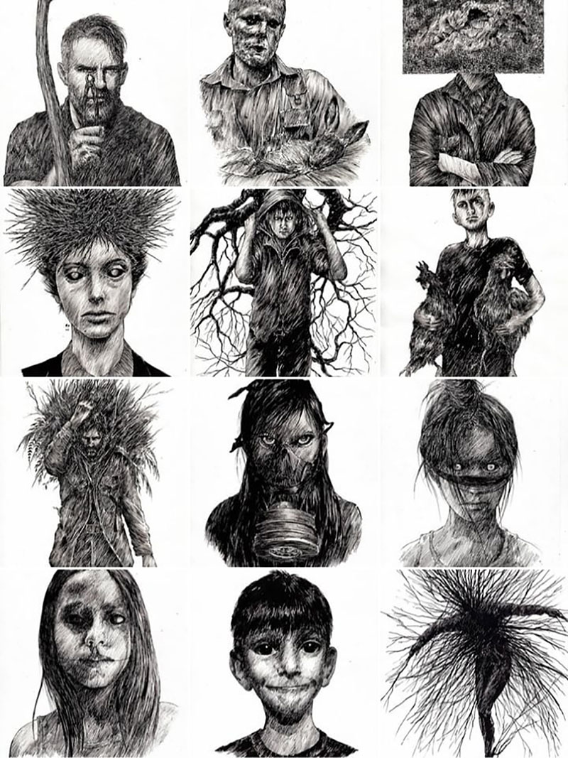 Tree Imaginary Boys. Illustrazione Gildo Atzori