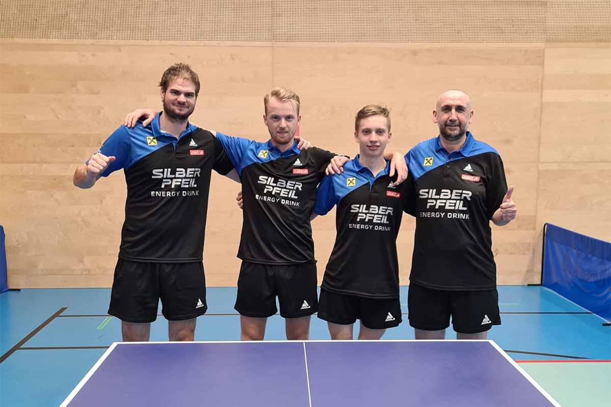 La squadra austriaca del TTC Raiffeisen Kuchl B