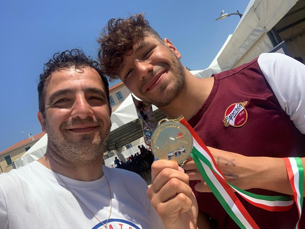 a sx Marco Cara con Fabio Dalu