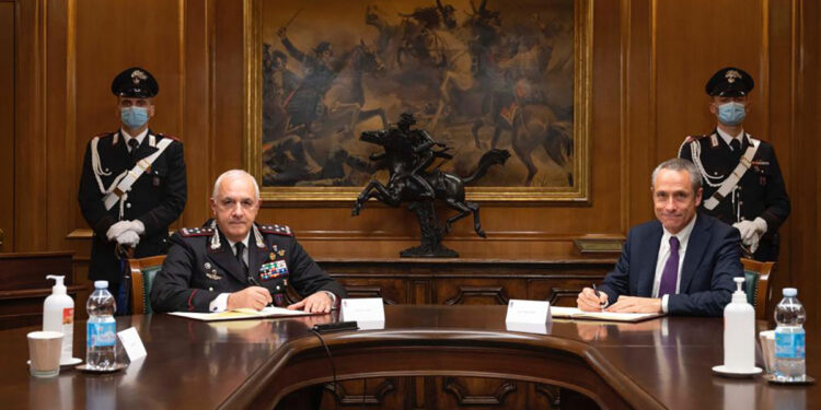 Accordo Poste Italiane - Arma dei Carabinieri